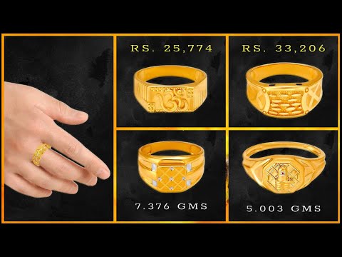 Simple Classy Gold Ring for Men